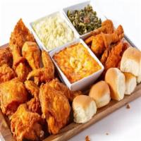 21 Pc Family Meals Chicken W/5 Sides · The 21 Piece halal Family Meals With a Side’s  chicken comes with 5 sides of your choice, In...