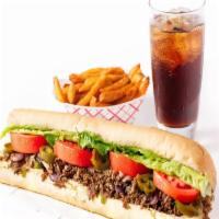 Philly Steak · A Halal Philly Chicken or Steak & Cheese 12” long sandwich is where warm, delicious steak ge...