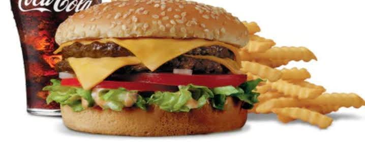 Double Cheeseburger · The Cheese Burger 100% pure beef and Halal with seasoned salt and pepper A slice of cheese It’s topped with Lettuce, Tomato, Pickles, Mayonnaise, Mustard, Ketchup, Chipotle Hot Pepper.