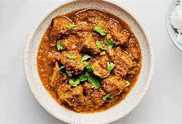 Lamb Curry · Boneless cubes of lamb leg cooked in curry sauce.

