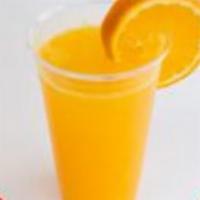 Jugo de Naranja  · Orange juice.