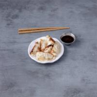 Gyoza · Pan-fried dumpling with your choice of pork 