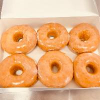 ½ Dozen Glazed Donuts · 