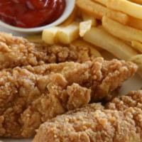Chicken Tenders · Deep fried tenders tossed in season or sauce