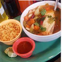 Fish Soup ·  Fresh tilapia fillets with carrots potato celery Chile de arbol and herbs served with bread...