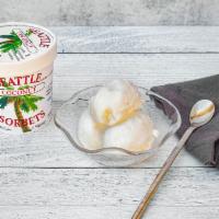 Coconut Sorbet · Pint. Caribbean coconut blended with shredded macaroon coconut imparts a nice texture to thi...