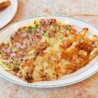 Western Omelette Platter · Peppers, onions and ham.