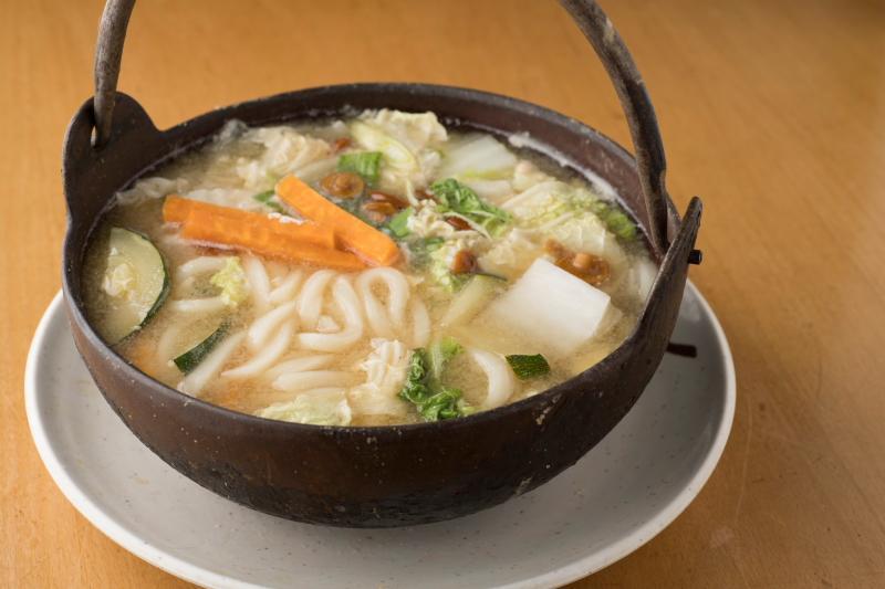 CURRY UDON(Noodle Soup) · Very Nice Curry Flavor soup with udon noodles & Sliced Pork