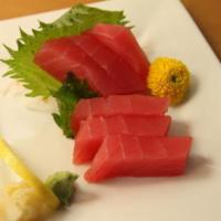 Tuna Sashimi Appetizer · 6 pieces.
