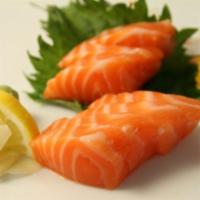 Salmon Sashimi Appetizer · 6 Pcs Salmon Sashimi