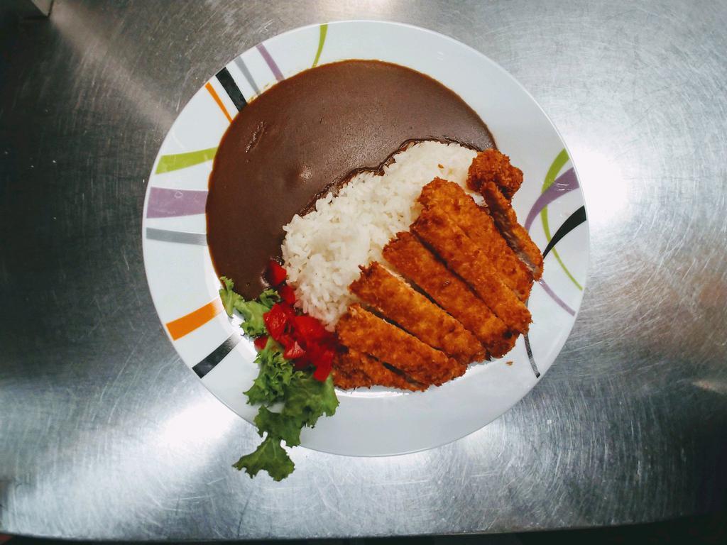 Chicken Katsu Curry · This is a rich and flavorful Japanese katsu curry served with chicken katsu or tonkatsu over rice. Medium Hot