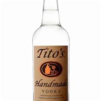 Bottled Tito's Handmade Vodka · Must be 21 to purchase.