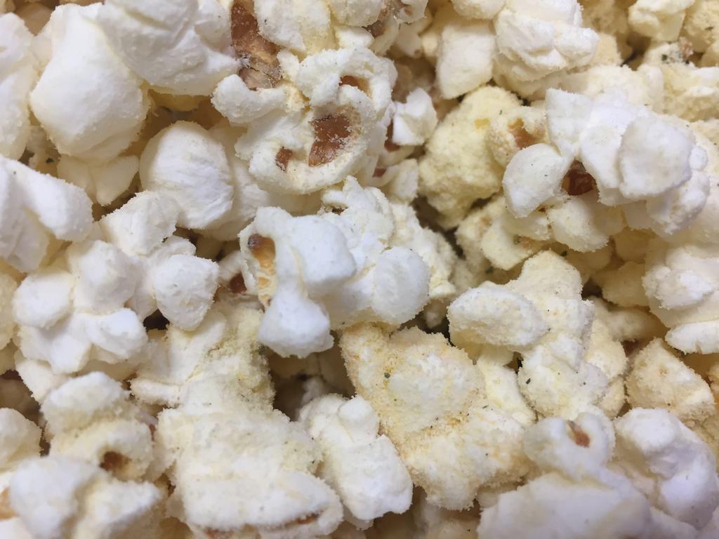 Jalapeno Popper Popcorn · Jalapeno and white cheddar.