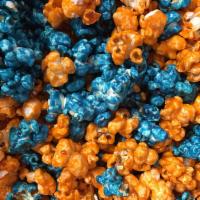 GO Orange & Blue!! Candy Coated Popcorn · Blue Raspberry & Orange mix
