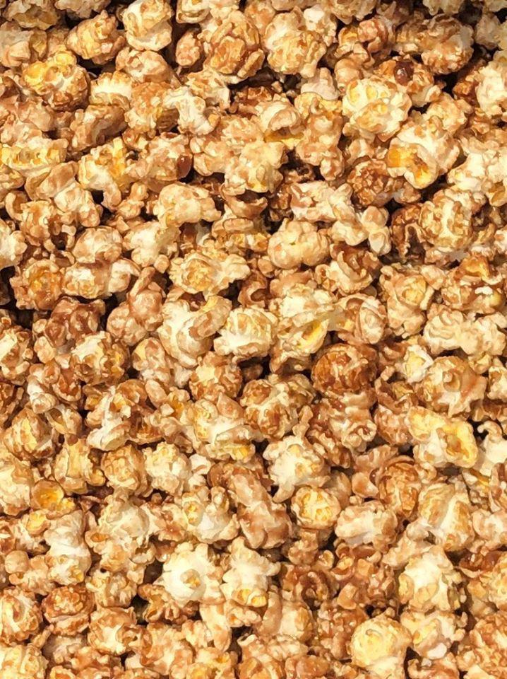 Chocolate Cake Candy Coated Popcorn · A nice and soft chocolate flavor.