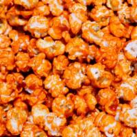 Sour Orange Popcorn · Candy coated with Sour Orange