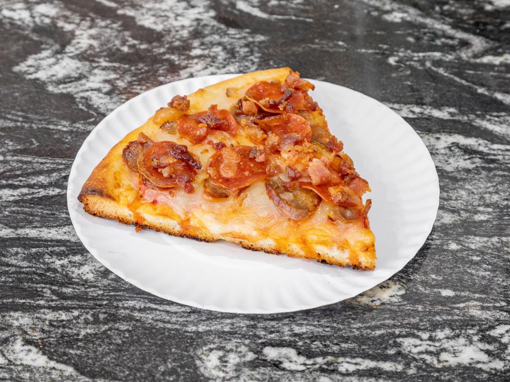 Meat Lover Pizza · Loaded with a combo of meats. 