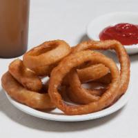 Onion Rings · Served with ranch dip.