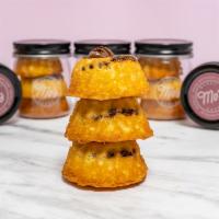 Nutella  Mo's Cake Jar · Mo's Cake Jars make a sweet treat for anyone! Stacked with 3 bite-sized bundt cakes in a cut...