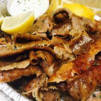 Gyro Meat Meze · Your choice of rotisserie beef and lamb, pork or chicken.