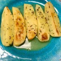 Lemon Potatoes · Baked home-style lemon potato.