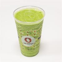SPK Smoothie · Spinach, pineapple, kale, banana and pineapple juice.