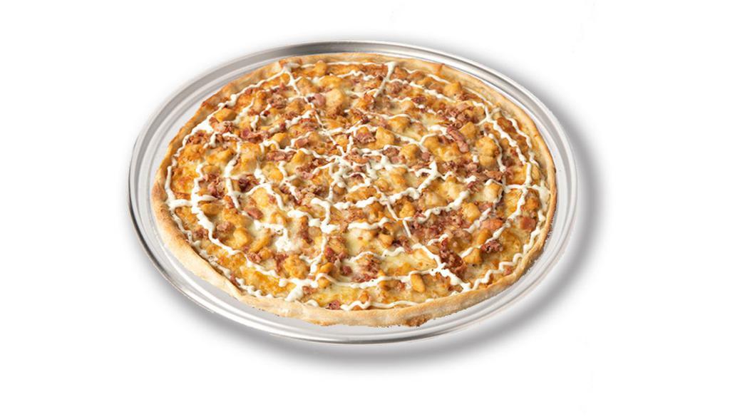 Chicken Bacon Ranch Pizza  · The name says it all.