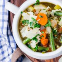 U7. Vegetable Soup 蔬菜汤  · Quart. Vegetarian.
