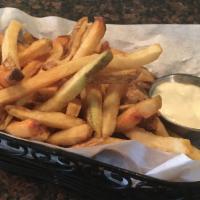 House Cut French Fries · With Garlic Mayo