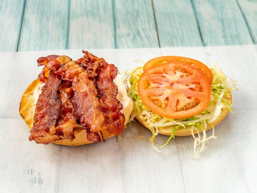 11. Southwest BLT Sandwich · Hot. Bacon, romaine lettuce, tomato, chipotle mayo, avocado on toast.