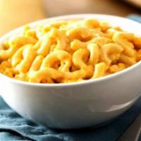 Mac and Cheese · Mac and cheese a kids favorite.
