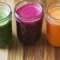 COLD BUSTER · CARROTS, BEETS, CUCUMBER, SPINACH