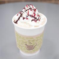 Raspberry Mocha · Espresso , latte, Mocha with Raspberry (whipped cream optional)