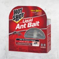  Hot Shot - Ant Bait Liquid (4 Bait Stations)  ·  Kills the queen and the colony. Kills in 24 hours. No drips or spills. Advanced bait techno...