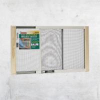  Frost King - Bright Steel Mesh Adjustable Window Screen  ·  Plated easy-gliding steel rails for fingertip adjustment, wood ends and coated Aluminum scr...