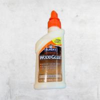  Elmer's - Interior Wood Glue (4 oz. Bottle)  ·  For interior repair and building projects. Sandable and paintable. Goes on yellow, dries ye...