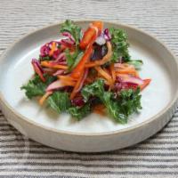 Kale Coleslaw · Cabbage salad.