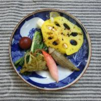 Tsukemono · home made assorted Pickled vegetables.