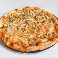 Georgio's Super Supreme Pizza · With pepperoni, sausage, meatball, onions, green peppers , Mushroom and EX. Chees