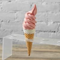 Soft Serve Ice Cream · choices of Vanilla, Chocolate, Banana, and Coffee