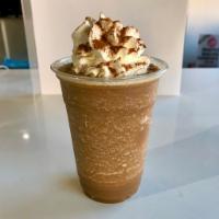 Cafe Breeze · house brewed coffee blended w/ Vanilla Ice Cream and ice, topped w/ Whipped Cream and Cinnam...