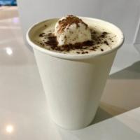 Hot White Cocoa · hot white chocolate topped w/ marshmallow