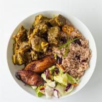 Curry Goat Entree · 