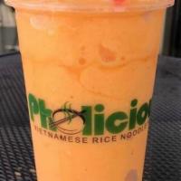 Smoothie · Choice of flavor. Add toppings for an additional charge.