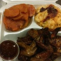 5 Whole Jerk Wings Dinner · 5 Jerk wings. Our jerk is very flavorful without being overly spicy but it does have a littl...