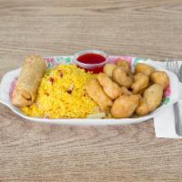 C15. Sweet and Sour Chicken Combination Platter · 