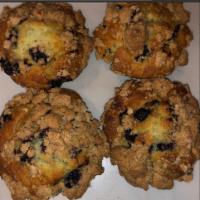 Blueberry Crumb Muffin · 