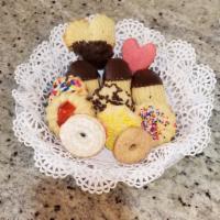 Mixed Butter Cookies · Assorted selection of mixed Italian butter cookies.  Selection may vary depending on in stoc...