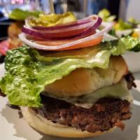 BYO Burger · Fresh 1/2 lb. beef patty topped with ketchup, mustard, lettuce, tomato, onion, & pickle chip...