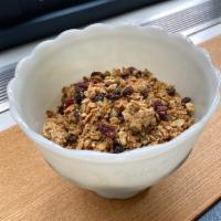 Bag of Housemade Granola · 12-oz bag of housemade granola
Ingredients: oats, almonds, walnuts, pumpkin seeds, unsweeten...